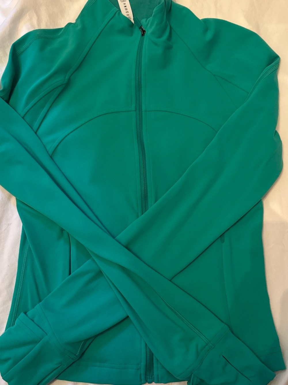 lululemon athletica Teal Full-Zip Jacket